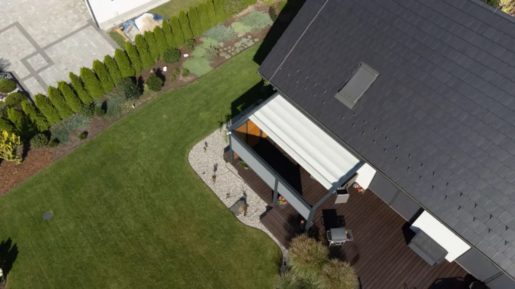 Pergola Premium automatyczna tkaninowa